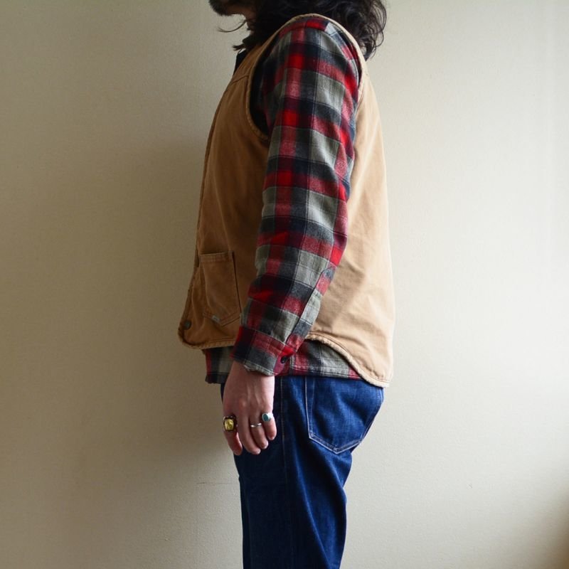 画像2: 1970s Carhartt ダックボアベスト 表記LT