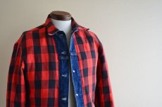 画像18: 1980s Levi's 70411デニムジャケット　 ネルライナー　 表記38  (18)