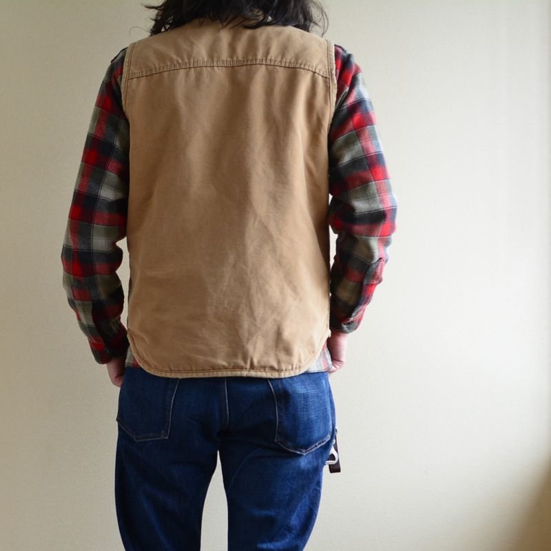 画像3: 1970s Carhartt ダックボアベスト 表記LT
