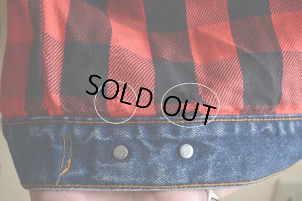 画像20: 1980s Levi's 70411デニムジャケット　 ネルライナー　 表記38 