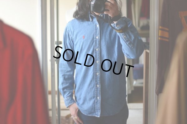 画像10: RalphLauren デニムBDシャツ　 表記Boys L 