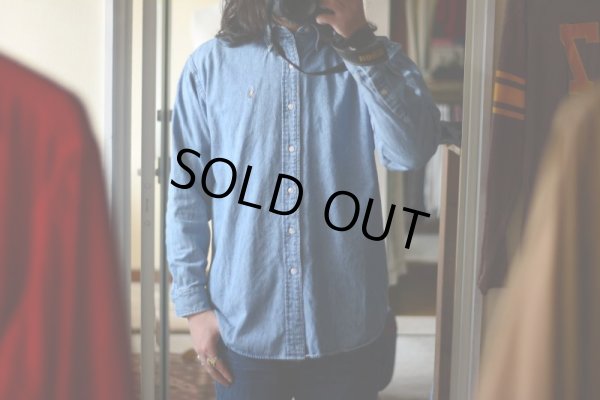 画像11: RalphLauren デニムBDシャツ　 表記Boys XL 