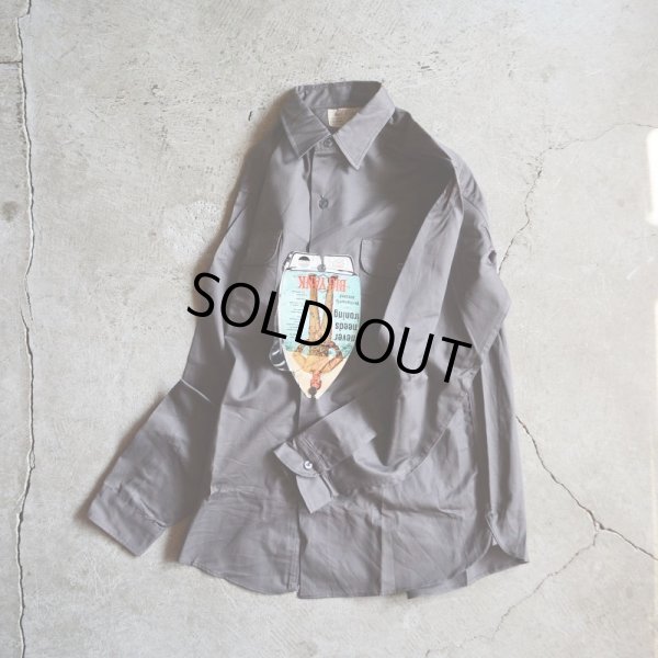 画像4: 1970s BIG YANK マチ付きワークシャツ　 DEAD STOCK　 表記15 1/2 M 