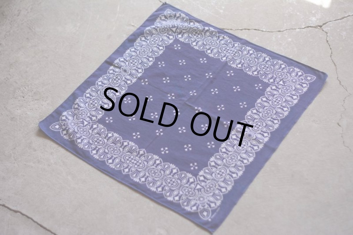 画像6: 1960s クロスモチーフ バンダナ (6)