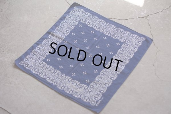 画像6: 1960s クロスモチーフ バンダナ　 RN 14193 