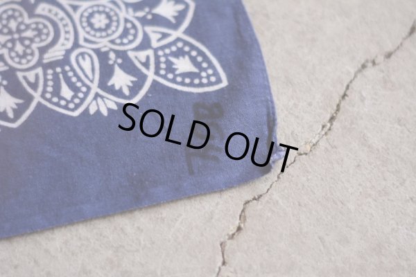 画像5: 1960s クロスモチーフ バンダナ　 RN 14193 