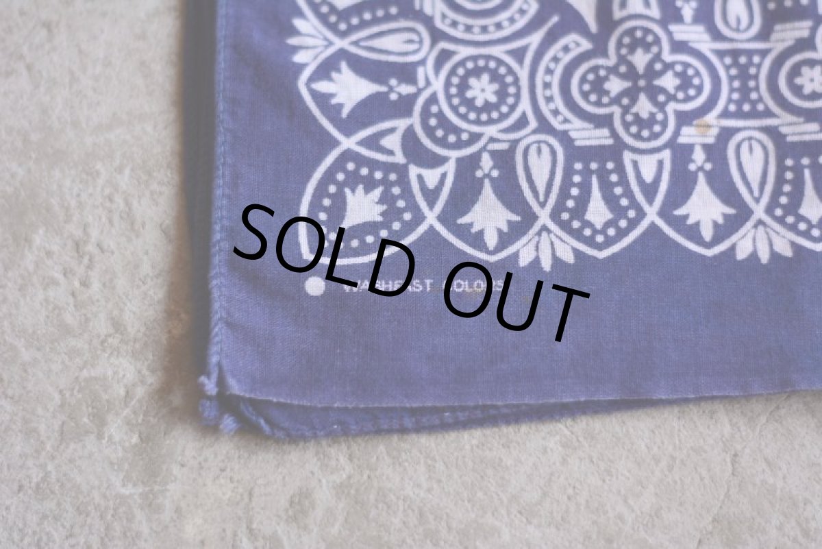 画像3: 1960s クロスモチーフ バンダナ (3)