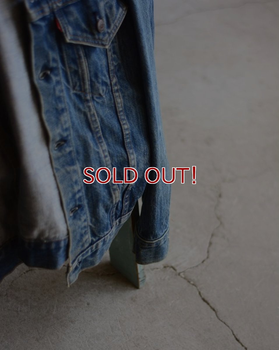 画像2: 1970s LEVI'S 70505 INDIGO　 サークルRタブ　 表記34  (2)