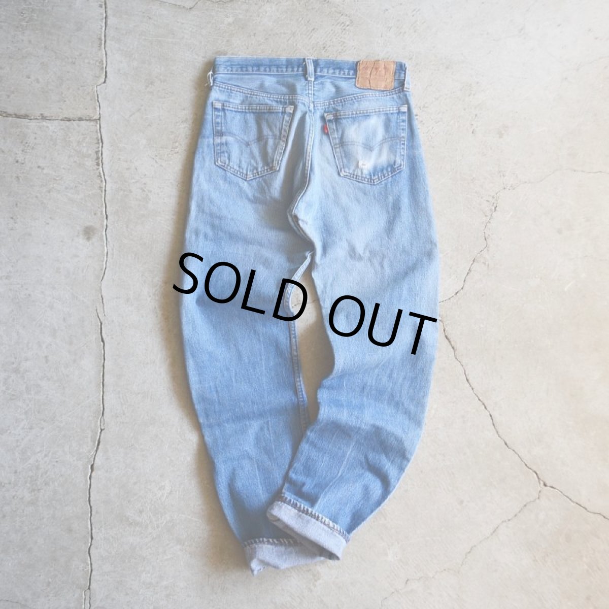 画像2: 1980s Levi's 501　 表記W33 L33  (2)