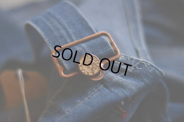 画像10: 1970s BIGMAC デニムオーバーオール　 実寸W40 