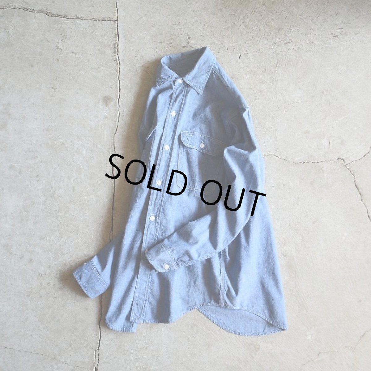 画像5: 1960s BIGMAC シャンブレーシャツ　 表記S  (5)