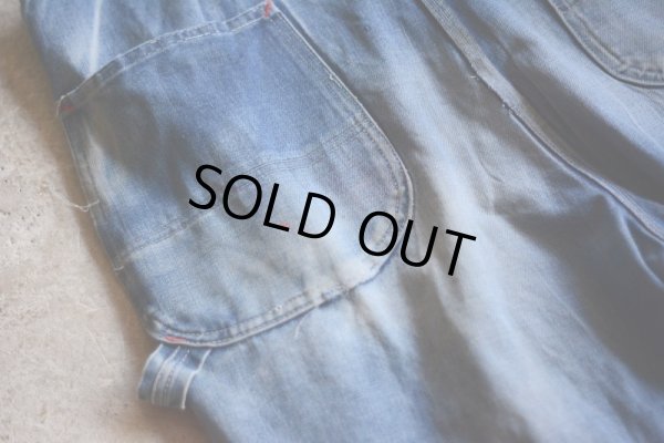 画像7: 1970s BIGMAC デニムオーバーオール　 実寸W40 