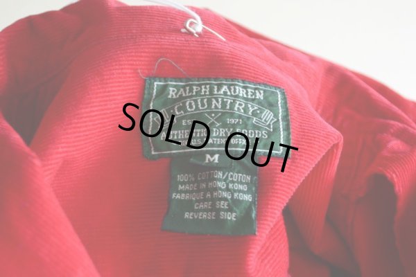 画像14: 1990s RALPH LAUREN COUNTRY コーデュロイシャツ　 表記M 