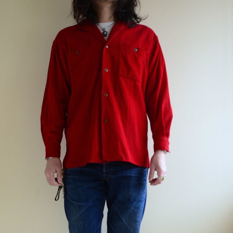 画像1: 1990s RALPH LAUREN COUNTRY コーデュロイシャツ 表記M