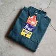 画像1: 1960s BIG YANK マチ付きワークシャツ　<br>“100％ COTTON”　<br>DEAD STOCK　<br>表記15 S<br> (1)