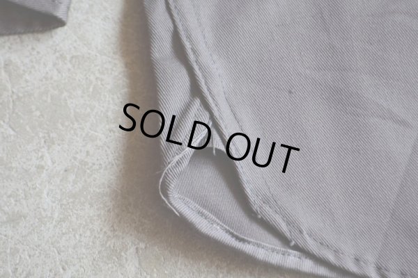 画像7: 1970s BIG YANK マチ付きワークシャツ　 DEAD STOCK　 表記15 1/2 M 