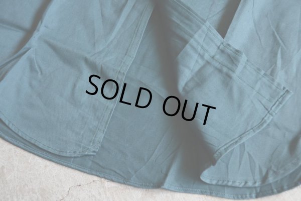 画像9: 1960s BIG YANK マチ付きワークシャツ　 “100％ COTTON”　 DEAD STOCK　 表記15 S 