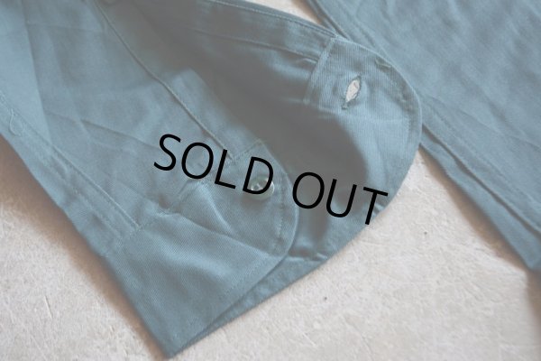 画像10: 1960s BIG YANK マチ付きワークシャツ　 “100％ COTTON”　 DEAD STOCK　 表記15 S 