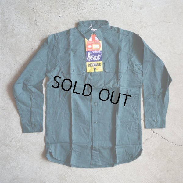 画像2: 1960s BIG YANK マチ付きワークシャツ　 “100％ COTTON”　 DEAD STOCK　 表記15 S 