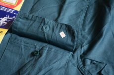 画像10: 1960s BIG YANK マチ付きワークシャツ　 “100％ COTTON”　 DEAD STOCK　 表記15 S  (10)