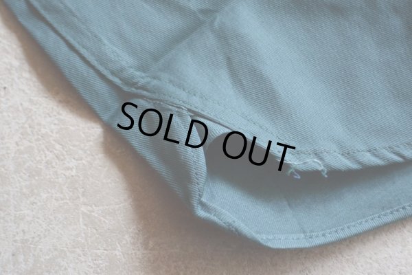 画像9: 1960s BIG YANK マチ付きワークシャツ　 “100％ COTTON”　 DEAD STOCK　 表記15 S 