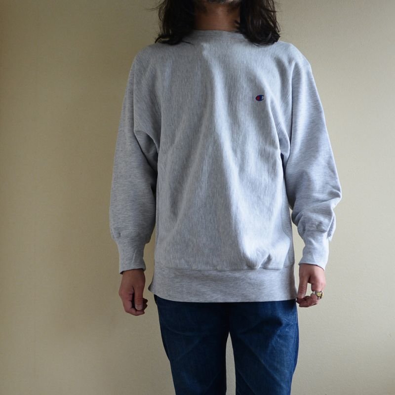 画像1: 1990s Champion リバースウィーブスウェット　 目付き　 実寸L〜 