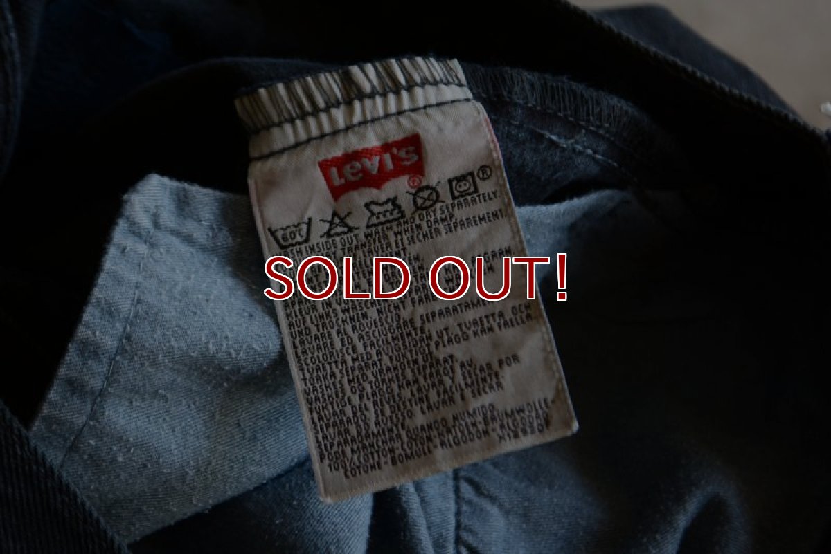 画像9: EURO LEVI'S 501BLK　 表記W32 L36  (9)
