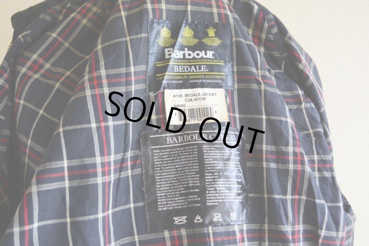 画像18: 1990s Barbour BEDALE オイルドジャケット　 表記38  (18)
