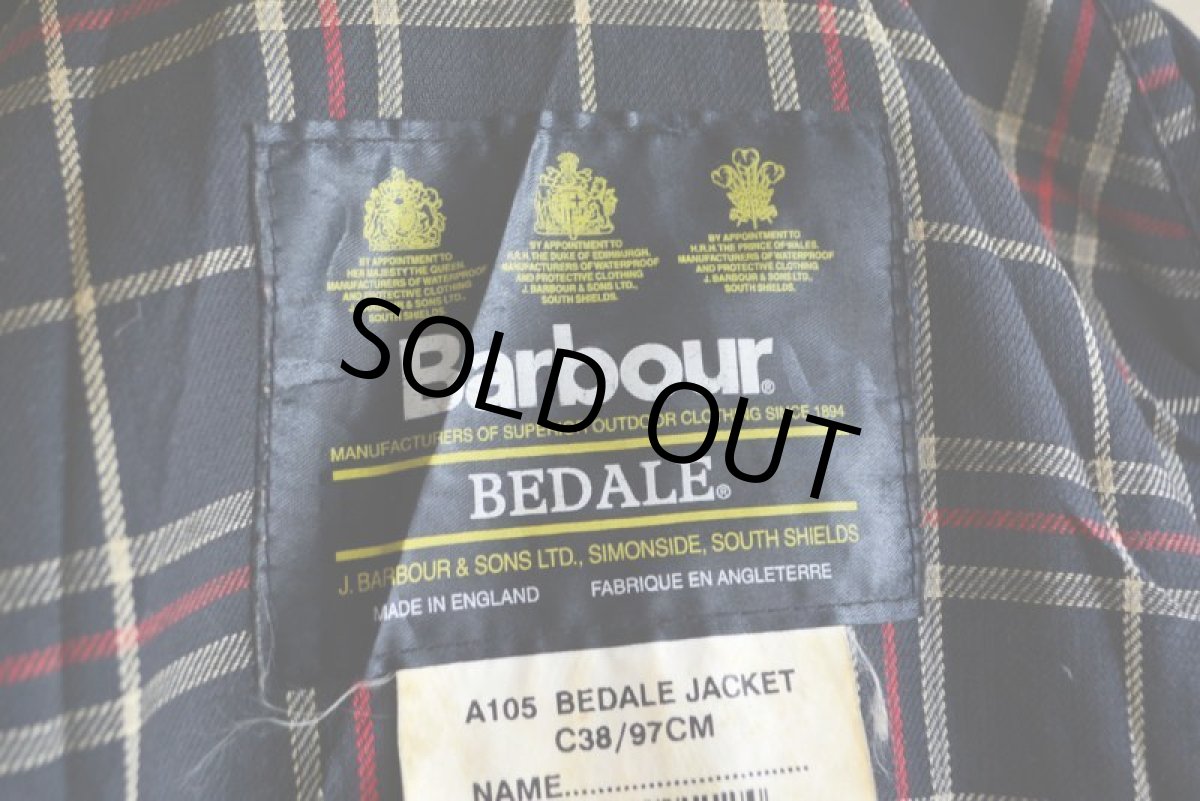 画像19: 1990s Barbour BEDALE オイルドジャケット　 表記38  (19)