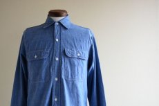 画像8: 1960s BIGMAC シャンブレーシャツ　 表記S  (8)