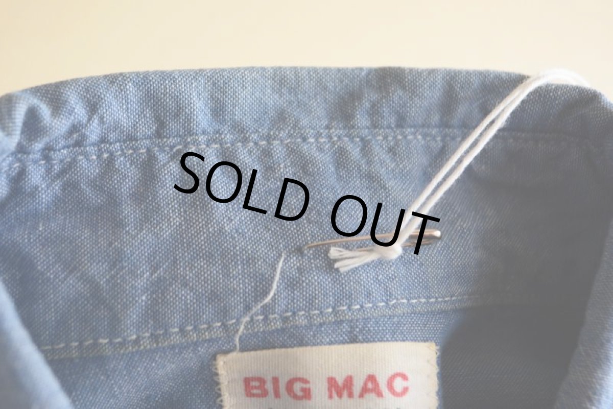 画像7: 1960s BIGMAC シャンブレーシャツ　 表記S  (7)