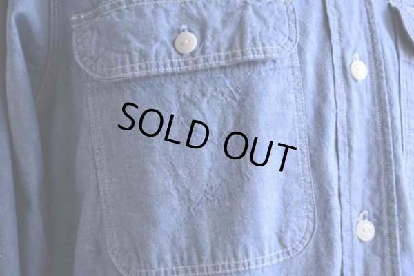 画像12: 1960s BIGMAC シャンブレーシャツ　 表記S 