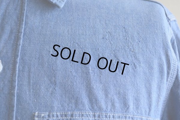 画像10: 1960s BIGMAC シャンブレーシャツ　 表記S 