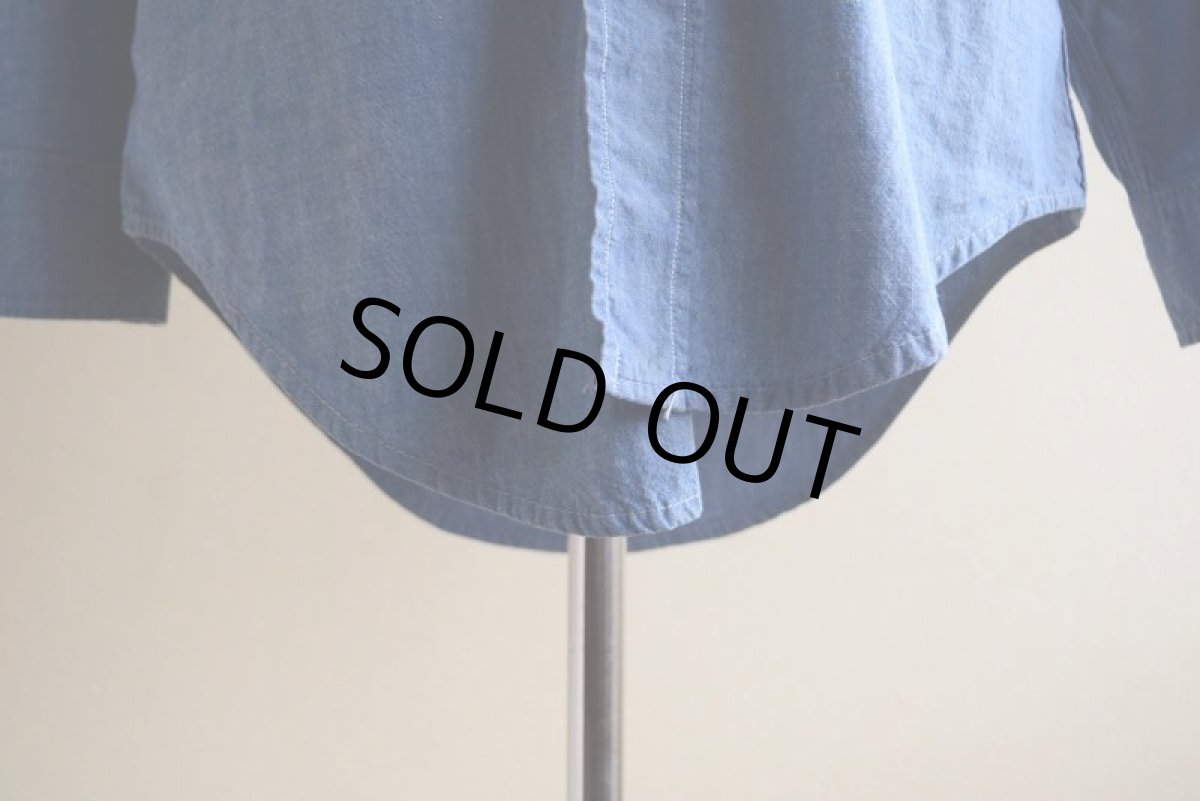 画像13: 1960s BIGMAC シャンブレーシャツ　 表記S  (13)