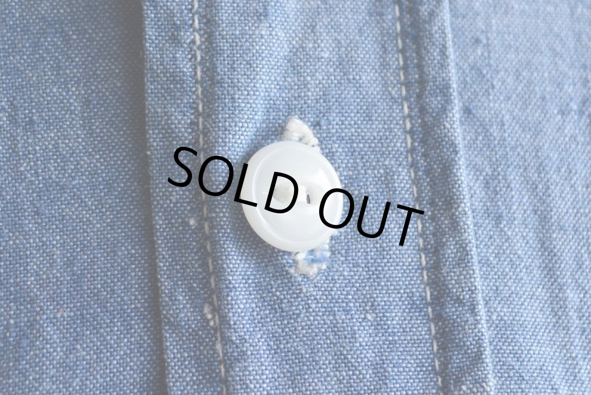 画像18: 1960s BIGMAC シャンブレーシャツ　 表記S  (18)