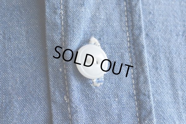 画像18: 1960s BIGMAC シャンブレーシャツ　 表記S 