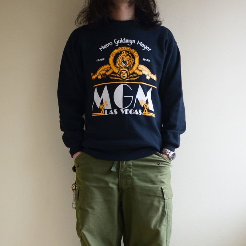 画像1: 1980s Metro Goldwyn Mayer スウェット 表記L