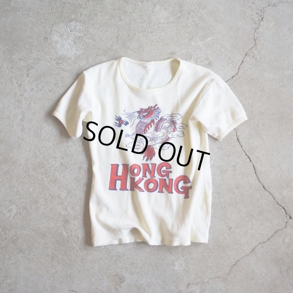 画像1: OLD HONG KONG ドラゴンTシャツ