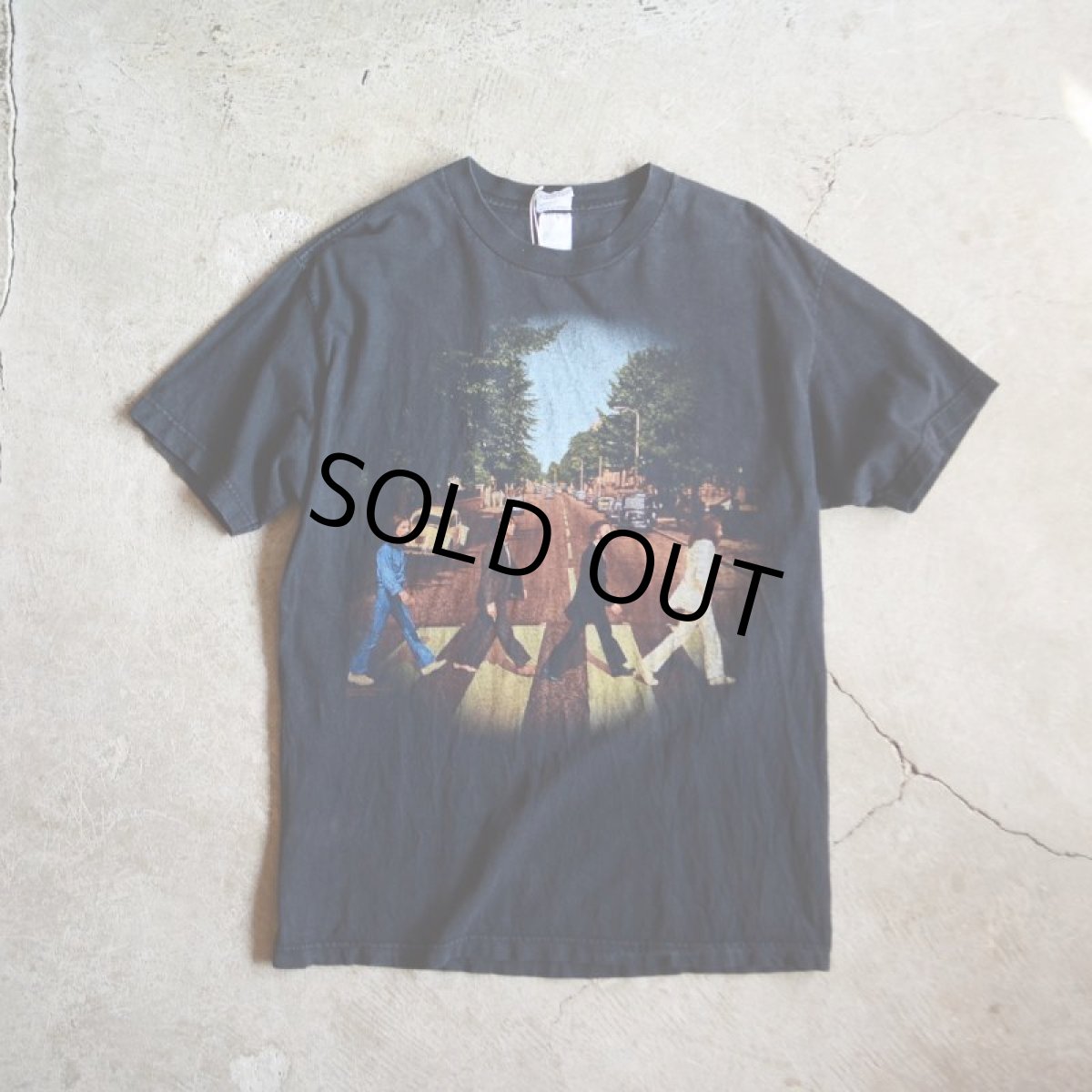 画像1: 1990s THE BEATLES ABBEY ROAD Tシャツ　 表記L  (1)