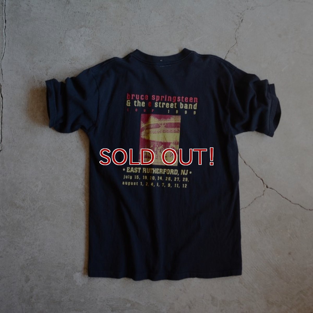 画像6: 1990s BRUCE SPRINGSTEEN & THE E STREET BAND TOUR 1999 Tシャツ　 表記L  (6)