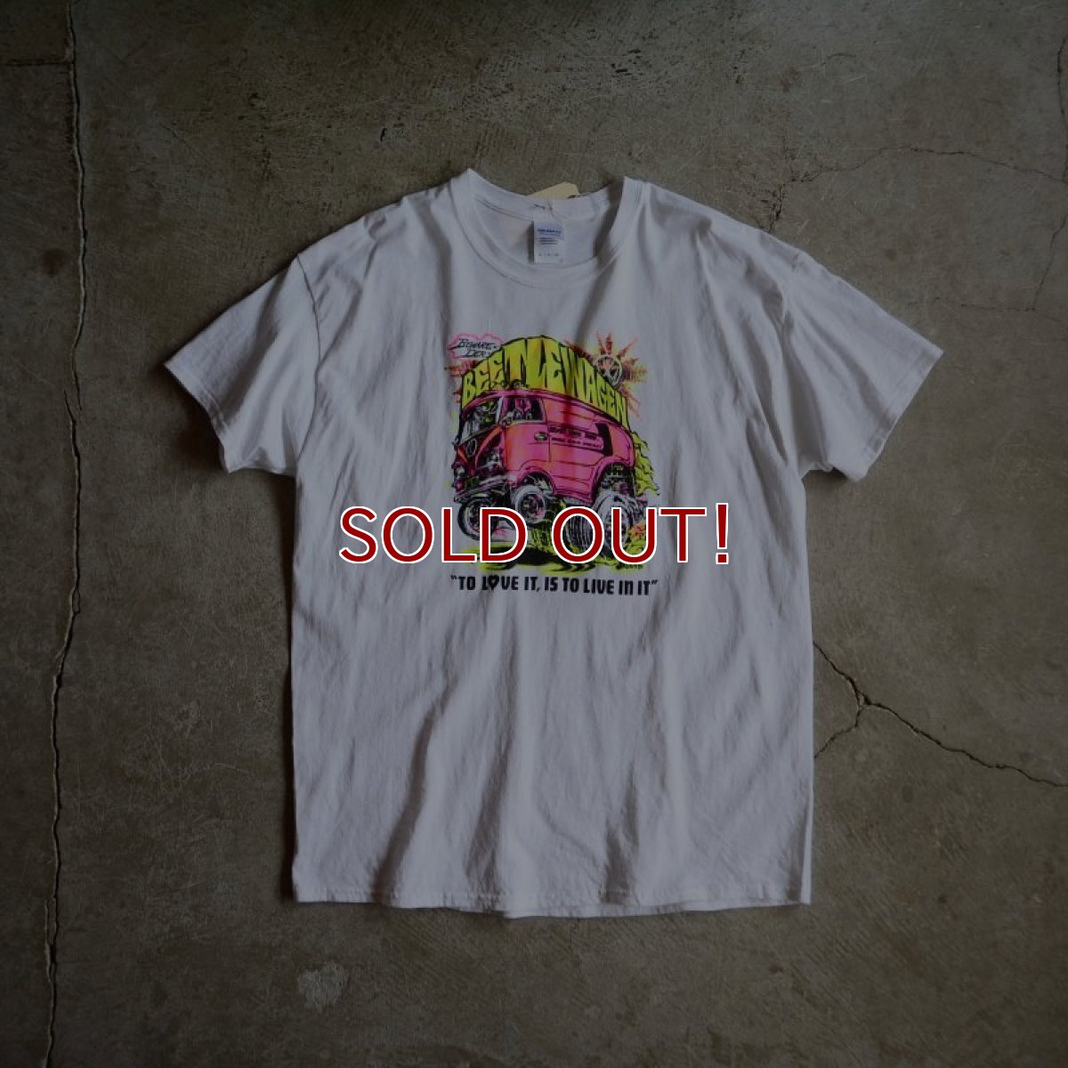 画像1: ROACH PRINT Tシャツ　 表記XL  (1)