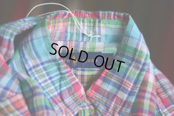 画像5: RalphLauren リネンBDシャツ  表記S