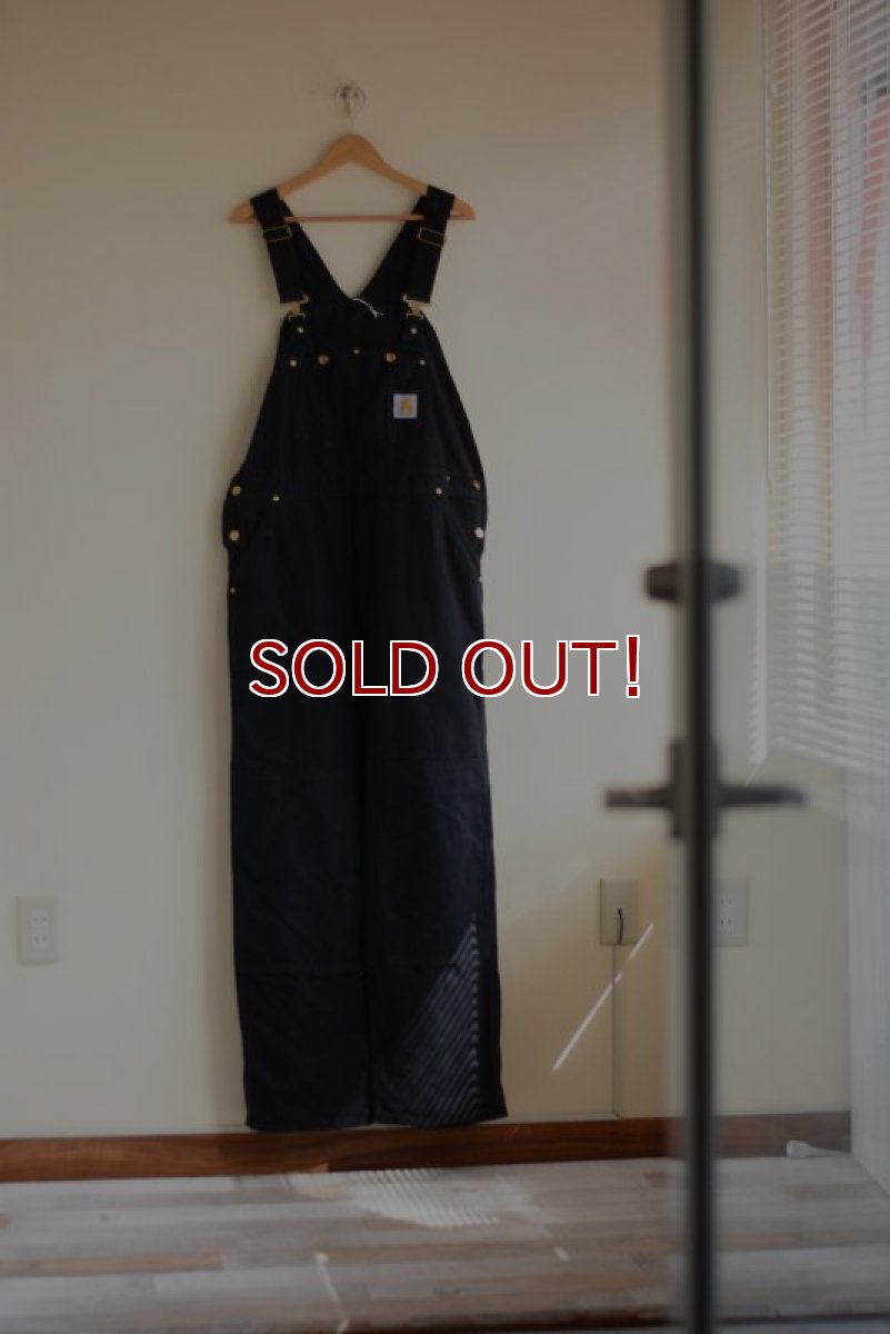 画像1: 1990s Carhartt ダブルニーダックオーバーオール　 MADE IN USA　 表記W40 L32  (1)