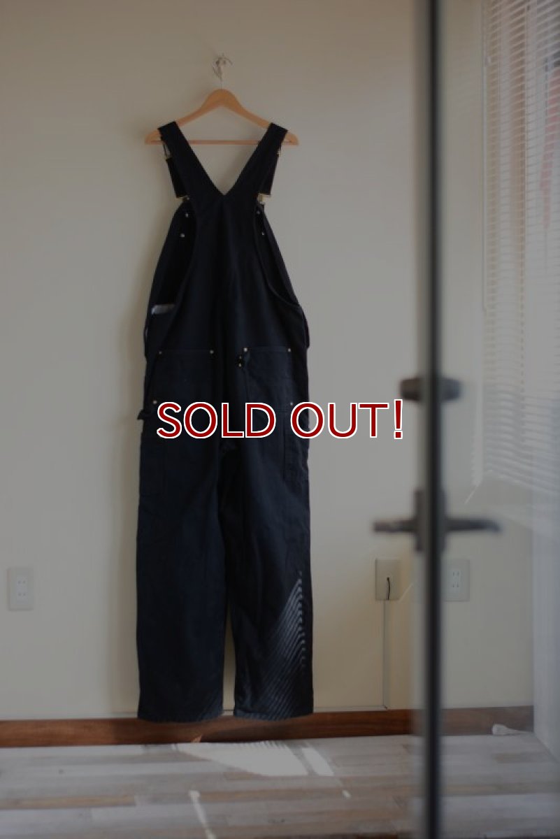 画像2: 1990s Carhartt ダブルニーダックオーバーオール　 MADE IN USA　 表記W40 L32  (2)