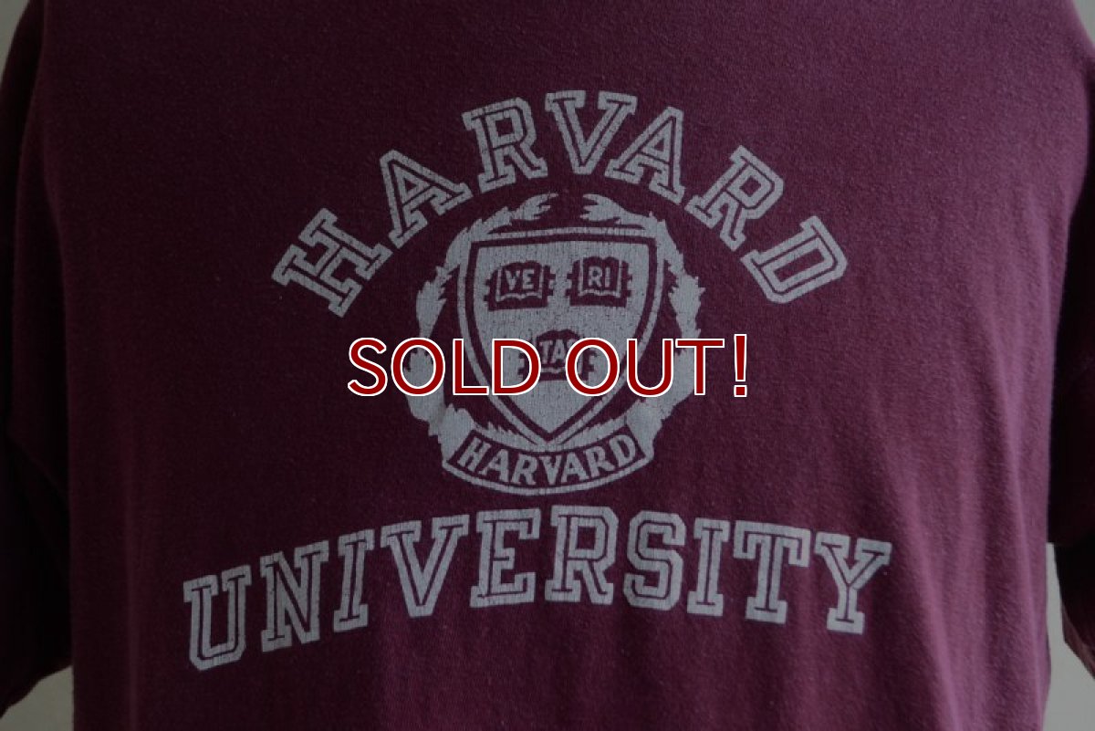 画像8: 1980s Champion HARVARDカレッジTシャツ　 表記XL  (8)