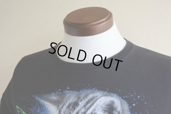 画像6: 1990s 猫の目から怪光線Tシャツ　 実寸M 