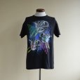 画像1: 1990s 猫の目から怪光線Tシャツ　<br>実寸M<br> (1)