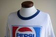 画像6: 1980s PEPSI リンガーTシャツ　 両面プリント　 表記XL 