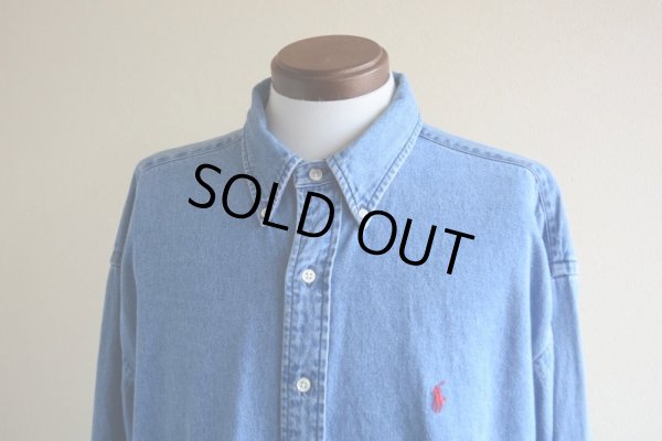 画像5: RalphLauren デニムBDシャツ　 表記XXL 
