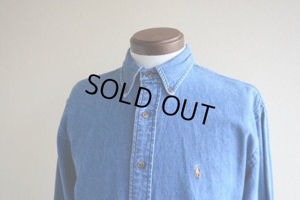 画像5: RalphLauren デニムBDシャツ  表記8